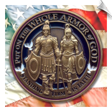 Armor of God Challenge Coin - 10 Each Armor of God Challenge Coin - 10 Each