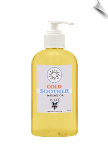 Cold Soother Massage Oil, 8 oz.