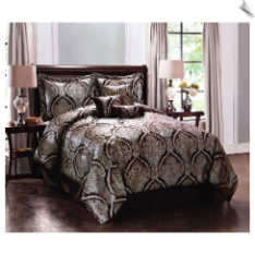 Grandview Comforter Set with Bonus Pillows