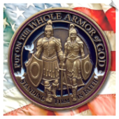 Armor of God Challenge Coin - 10 Each