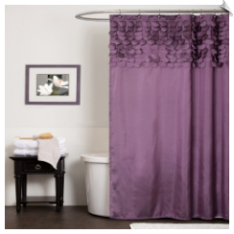 Lillian Fabric Shower Curtain