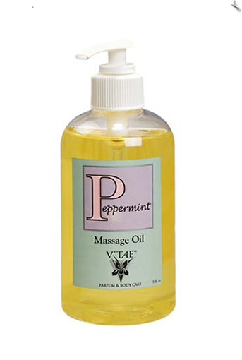 Peppermint Massage Oil, 8 oz.