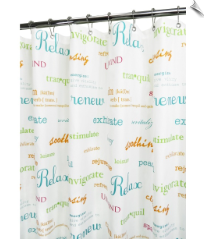 Watershed Refresh Fabric Shower Curtain